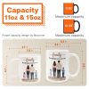 Family, Where Life Begins & Love Never Ends - Personalized Mug Family, Where Life Begins & Love Never Ends - Personalized Mug