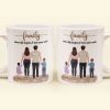Family, Where Life Begins & Love Never Ends - Personalized Mug Family, Where Life Begins & Love Never Ends - Personalized Mug