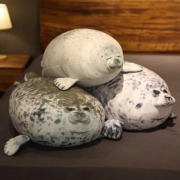 Fat Plush Seal Toy - Soft, Cute, and Perfect for Snuggling! Ideal Gift! Fat Plush Seal Toy - Soft, Cute, and Perfect for Snuggling! Ideal Gift!