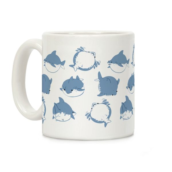 Fat Shark Pattern Coffee Mug Fat Shark Pattern Coffee Mug