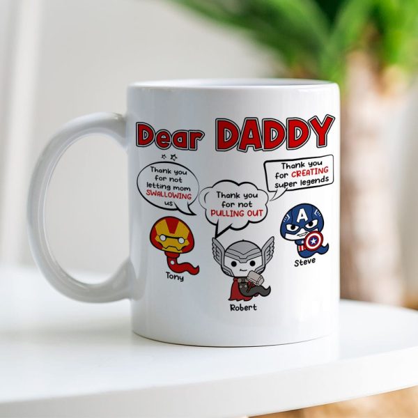 Father, Best Dad Ever, Personalized Mug, Gifts For Dad, 01OHPO190523 Father, Best Dad Ever, Personalized Mug, Gifts For Dad, 01OHPO190523