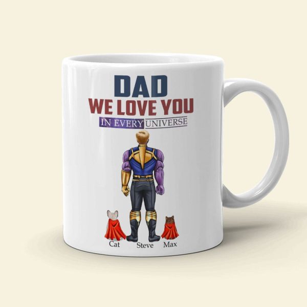 Father, Dad I Love You, Personalized Mug, Gifts For Dad, 03DNPO060523TM Father, Dad I Love You, Personalized Mug, Gifts For Dad, 03DNPO060523TM