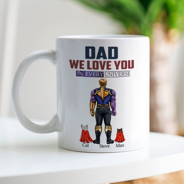 Father, Dad I Love You, Personalized Mug, Gifts For Dad, 03DNPO060523TM Father, Dad I Love You, Personalized Mug, Gifts For Dad, 03DNPO060523TM