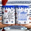 Father, You May Hold Our Hands For A While But Hold Our Hearts Forever, American Flag Balloon, Top Hat - Personalized Custom Coffee Mug - DAD111_MG Father, You May Hold Our Hands For A While But Hold Our Hearts Forever, American Flag Balloon, Top Hat - Personalized Custom Coffee Mug - DAD111_MG