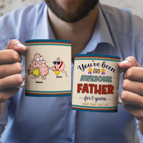 Father, You've Been An Awesome Father, Personalized Mug, Father Gifts Father, You've Been An Awesome Father, Personalized Mug, Father Gifts