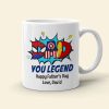 Father's Day DR-WHM-01HUTN270423HH Personalized Mug Father's Day DR-WHM-01HUTN270423HH Personalized Mug