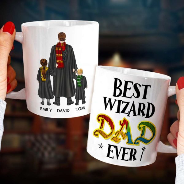 Father's Day Personalized Mug 05HUDT270423TM Father's Day Personalized Mug 05HUDT270423TM