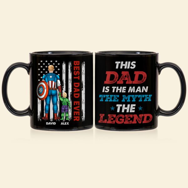 Father's Day Personalized Mug 06DNHN270423TM Gift For Dad Father's Day Personalized Mug 06DNHN270423TM Gift For Dad