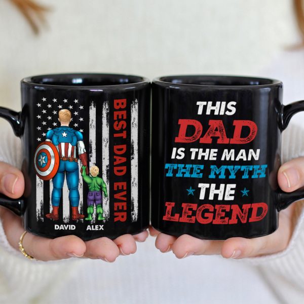 Father's Day Personalized Mug 06DNHN270423TM Gift For Dad Father's Day Personalized Mug 06DNHN270423TM Gift For Dad