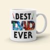 Father's Day Personalized Mug 06QHDT030523HH Father's Day Personalized Mug 06QHDT030523HH