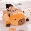 Fatty Long Capybara Plush Pillow - Kawaii Round Aquatic Cartoon Bolster Gift Fatty Long Capybara Plush Pillow - Kawaii Round Aquatic Cartoon Bolster Gift