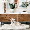 Faux Fur Dog Bed Faux Fur Dog Bed