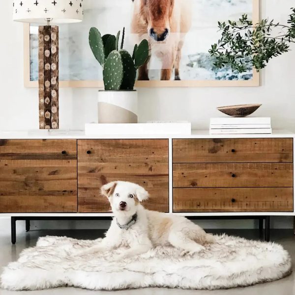Faux Fur Dog Bed Faux Fur Dog Bed