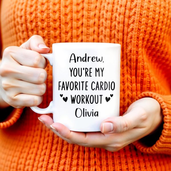 Favorite Cardio Workout Personalized Love Design - Personalized Custom Coffee Mug - CPL136_MG Favorite Cardio Workout Personalized Love Design - Personalized Custom Coffee Mug - CPL136_MG