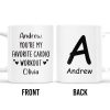 Favorite Cardio Workout Personalized Love Design - Personalized Custom Coffee Mug - CPL136_MG Favorite Cardio Workout Personalized Love Design - Personalized Custom Coffee Mug - CPL136_MG