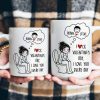 F()Ck Valentine's Day, I Love You Every Day Cute Cartoon - Personalized Mug F()Ck Valentine's Day, I Love You Every Day Cute Cartoon - Personalized Mug