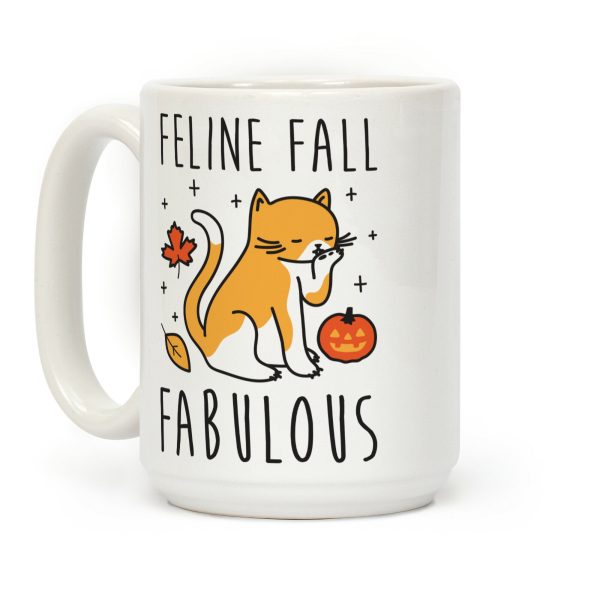 Feline Fall Fabulous Coffee Mug