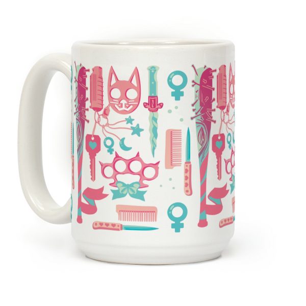 Feminist Fighter Arsenal Coffee Mug Feminist Fighter Arsenal Coffee Mug