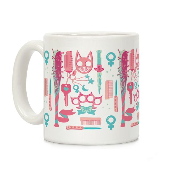 Feminist Fighter Arsenal Coffee Mug Feminist Fighter Arsenal Coffee Mug