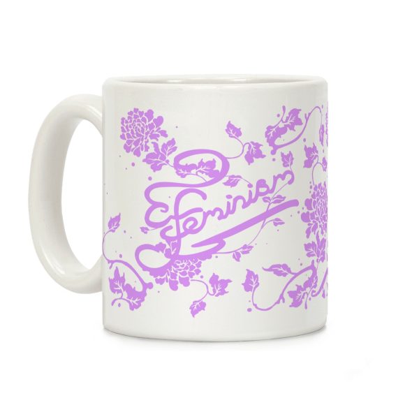 Feminist Typography Coffee Mug Feminist Typography Coffee Mug