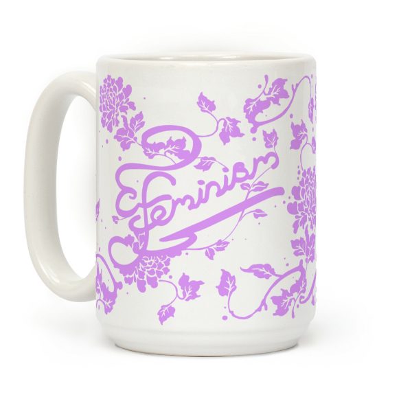 Feminist Typography Coffee Mug Feminist Typography Coffee Mug
