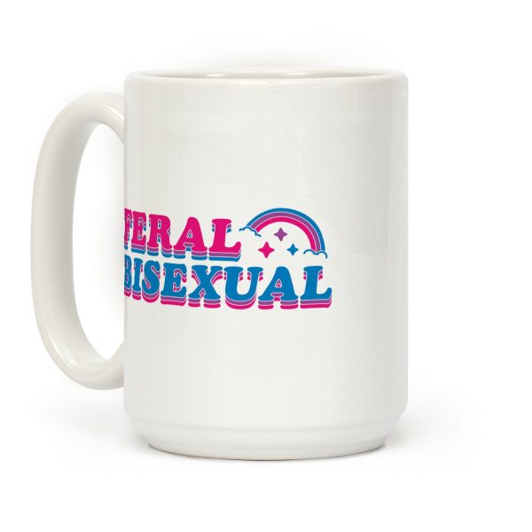 Feral Bisexual Coffee Mug Feral Bisexual Coffee Mug