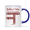 Festive Christmas Brothers Sisters Crossword Puzzle Art - Personalized Mug - Christmas Gift For Siblings, Brothers, Sisters Festive Christmas Brothers Sisters Crossword Puzzle Art - Personalized Mug - Christmas Gift For Siblings, Brothers, Sisters