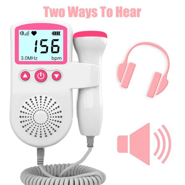 Fetal Doppler Ultrasound Baby Heartbeat Fetal Doppler Ultrasound Baby Heartbeat