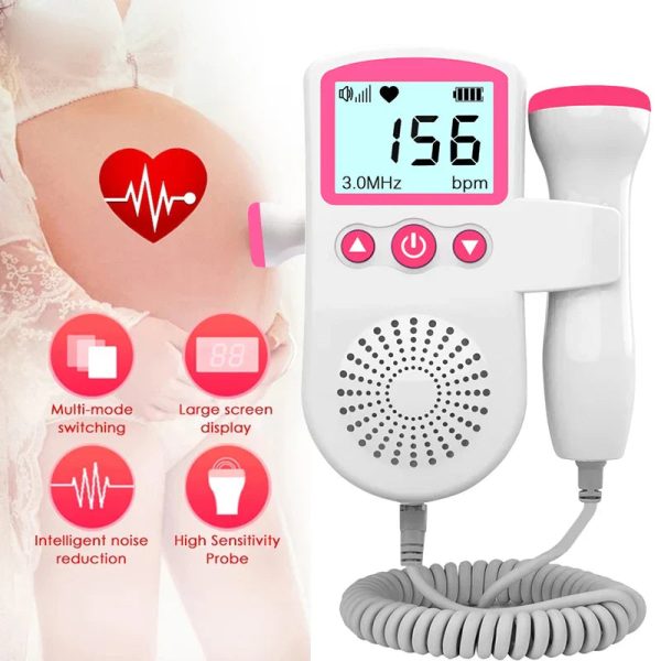 Fetal Doppler Ultrasound Baby Heartbeat Fetal Doppler Ultrasound Baby Heartbeat