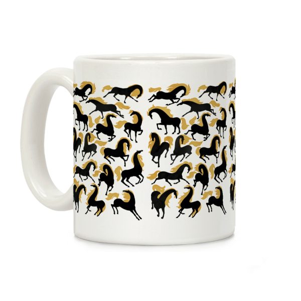Fiery Wild Horses Coffee Mug Fiery Wild Horses Coffee Mug
