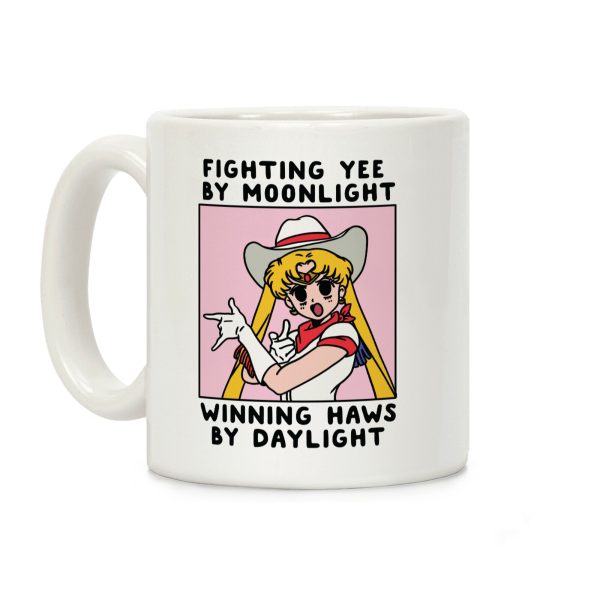 Fighting Yee By Moonlight Winning Haws By Daylight Coffee Mug Fighting Yee By Moonlight Winning Haws By Daylight Coffee Mug