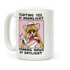 Fighting Yee By Moonlight Winning Haws By Daylight Coffee Mug Fighting Yee By Moonlight Winning Haws By Daylight Coffee Mug