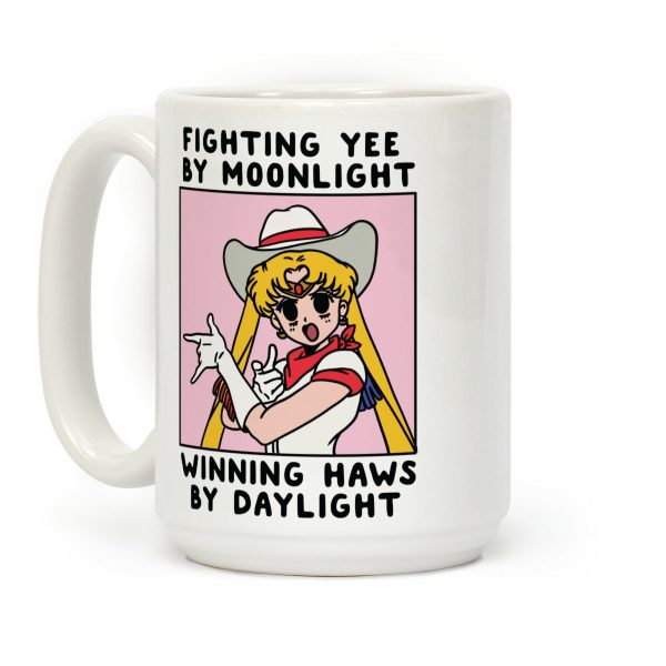 Fighting Yee By Moonlight Winning Haws By Daylight Coffee Mug Fighting Yee By Moonlight Winning Haws By Daylight Coffee Mug