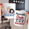 Fill Me With Cum And Tell Me I'm Naughty - Personalized Couple Tumbler - Gift For Couple