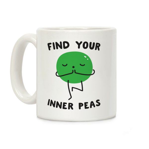 Find Your Inner Peas Coffee Mug Find Your Inner Peas Coffee Mug