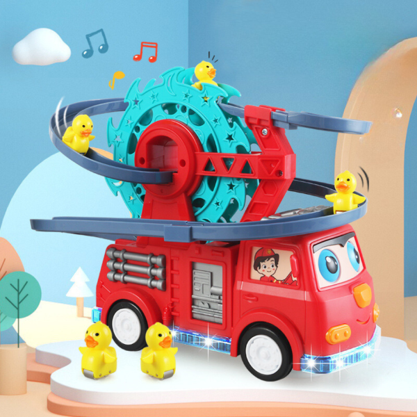 Fire Brigade Duck Slide Toy Car Fire Brigade Duck Slide Toy Car