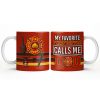 Fire Department 365 Days On Duty Badge and Tools - Personalized Custom Coffee Mug - DAD272_MG Fire Department 365 Days On Duty Badge and Tools - Personalized Custom Coffee Mug - DAD272_MG
