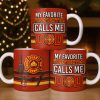 Fire Department 365 Days On Duty Badge and Tools - Personalized Custom Coffee Mug - DAD272_MG Fire Department 365 Days On Duty Badge and Tools - Personalized Custom Coffee Mug - DAD272_MG