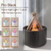 Firecamp Simulated Flame Aroma Diffuser: Ultrasonic Mist & Led Essential Oil Humidifier Firecamp Simulated Flame Aroma Diffuser: Ultrasonic Mist & Led Essential Oil Humidifier