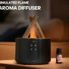 Firecamp Simulated Flame Aroma Diffuser: Ultrasonic Mist & Led Essential Oil Humidifier Firecamp Simulated Flame Aroma Diffuser: Ultrasonic Mist & Led Essential Oil Humidifier