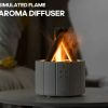 Firecamp Simulated Flame Aroma Diffuser: Ultrasonic Mist & Led Essential Oil Humidifier Firecamp Simulated Flame Aroma Diffuser: Ultrasonic Mist & Led Essential Oil Humidifier