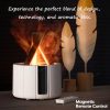 Firecamp Simulated Flame Aroma Diffuser: Ultrasonic Mist & Led Essential Oil Humidifier Firecamp Simulated Flame Aroma Diffuser: Ultrasonic Mist & Led Essential Oil Humidifier