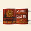 Firefighter Mom Coffee Mug - Personalized Gifts For Mom 06OHQN080425 Firefighter Mom Coffee Mug - Personalized Gifts For Mom 06OHQN080425