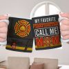 Firefighter Mom Coffee Mug - Personalized Gifts For Mom 06OHQN080425 Firefighter Mom Coffee Mug - Personalized Gifts For Mom 06OHQN080425