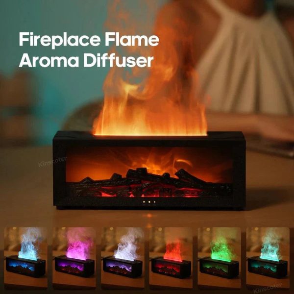 Fireplace Flame Effect Aroma Diffuser Fireplace Flame Effect Aroma Diffuser