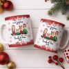 First Christmas As A Family Of Four With Snowflakes - Personalized Custom Coffee Mug - FAM774_MG First Christmas As A Family Of Four With Snowflakes - Personalized Custom Coffee Mug - FAM774_MG