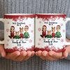 First Christmas As A Family Of Four With Snowflakes - Personalized Custom Coffee Mug - FAM774_MG First Christmas As A Family Of Four With Snowflakes - Personalized Custom Coffee Mug - FAM774_MG