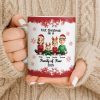 First Christmas As A Family Of Four With Snowflakes - Personalized Custom Coffee Mug - FAM774_MG First Christmas As A Family Of Four With Snowflakes - Personalized Custom Coffee Mug - FAM774_MG