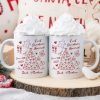 First Christmas Married Doodle Pattern - Personalized Mug - Christmas Gift For Him, For Her, For Couple First Christmas Married Doodle Pattern - Personalized Mug - Christmas Gift For Him, For Her, For Couple