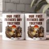 First Father's Day Together New Version - Personalized Mug